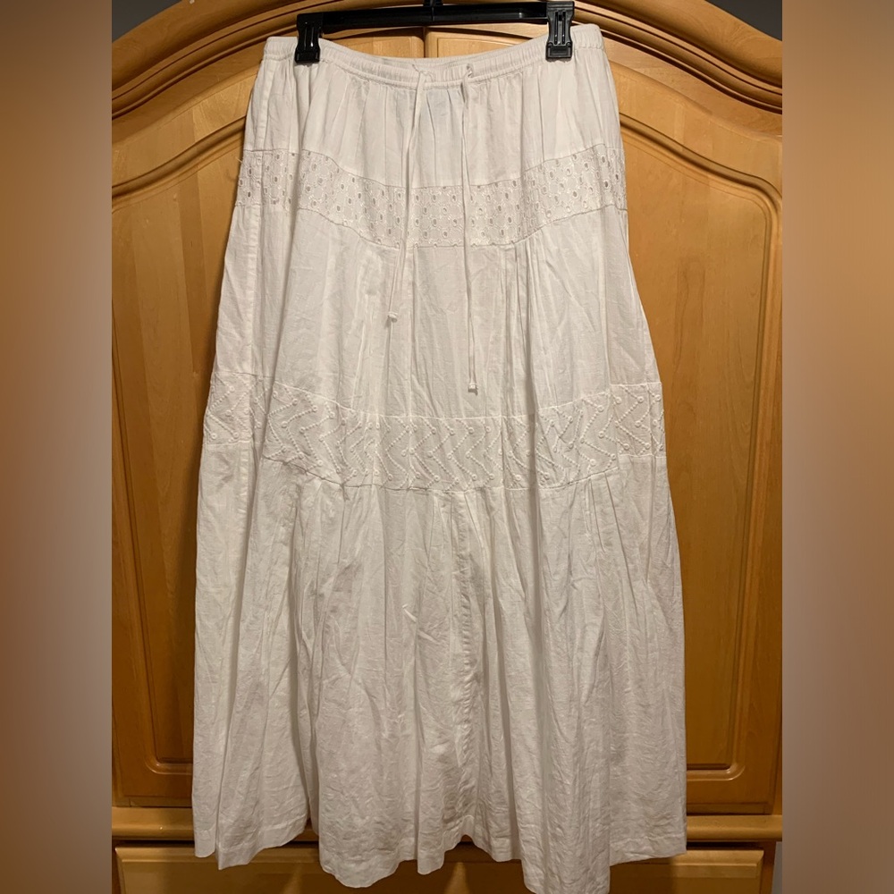 Women’s Calvin Klein Jeans Long Skirt, 100% Cotton, Size: Large, Brand New!!!